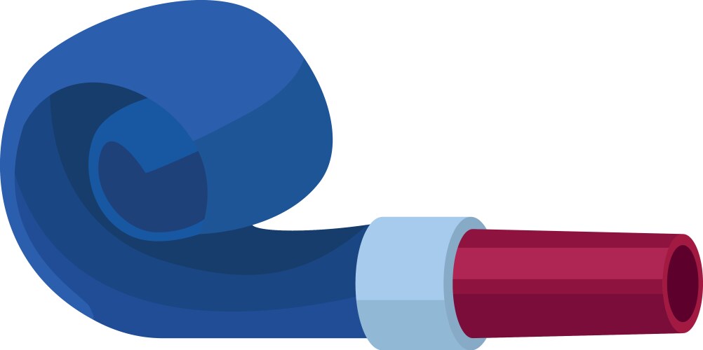 Birthday party blow Vector Image