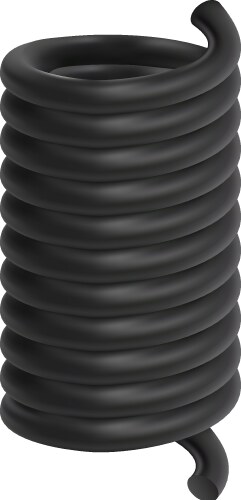 Car spring mockup realistic style Royalty Free Vector Image