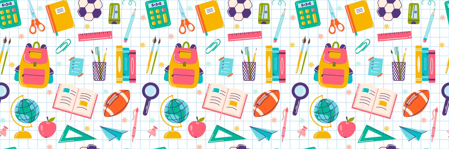School Pattern Vector Images (over 75,000)