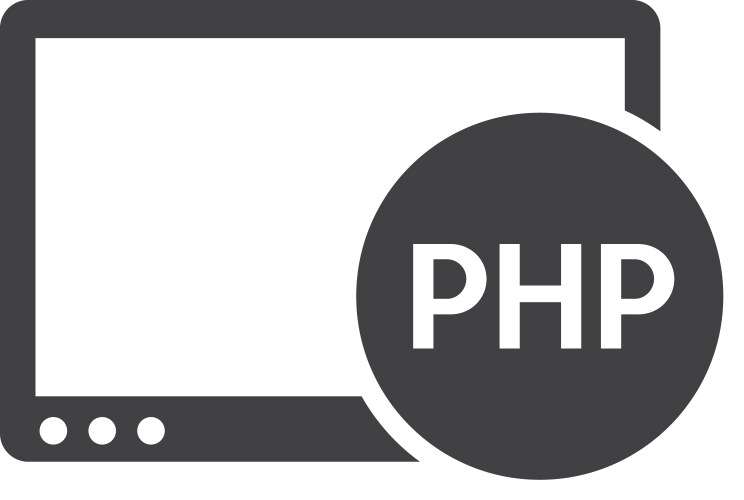 Programming language isolated icon vektorbild