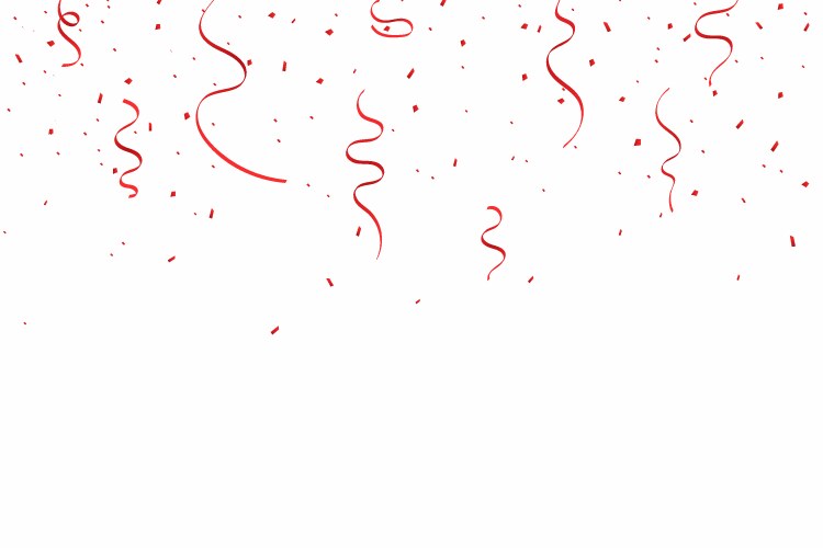 Party ribbon Royalty Free Vector Image - VectorStock