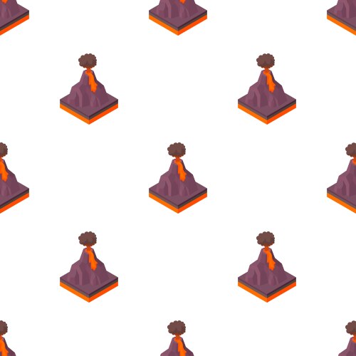 Volcano Pattern Erupting Vector Images (over 350)
