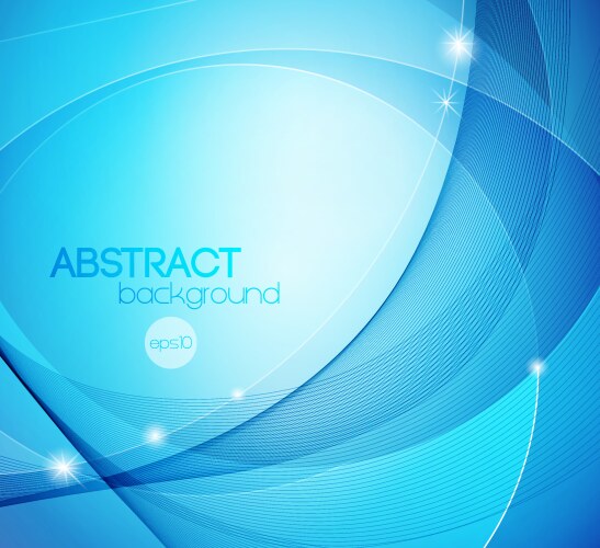 Blue abstract background lighting curve and layer Vector Image