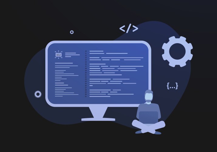 Programming Languages Concepts vector image
