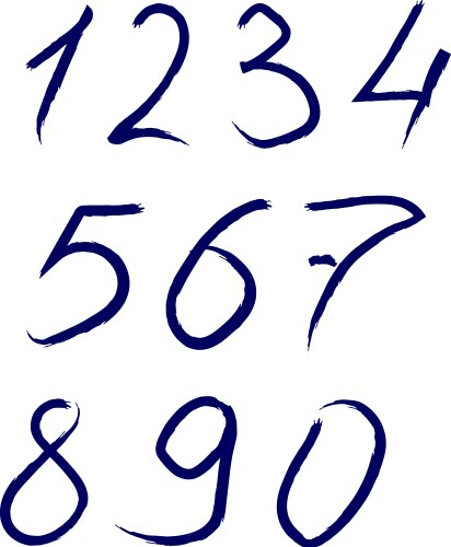 Blue Number 5 Vector Images (over 3,800)