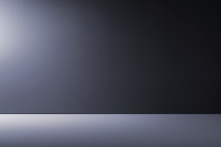 Empty studio room background with light shadow Vector Image