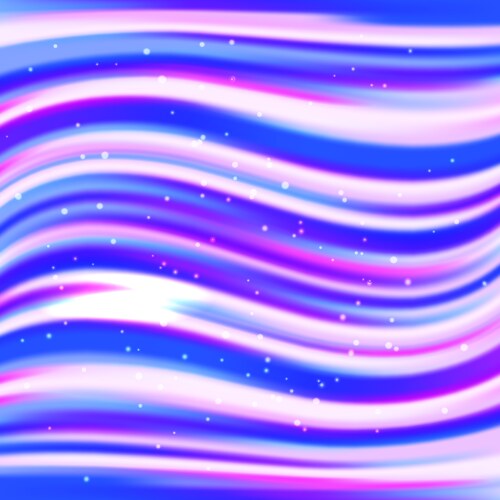 Abstract of wavy blue gradient background Vector Image