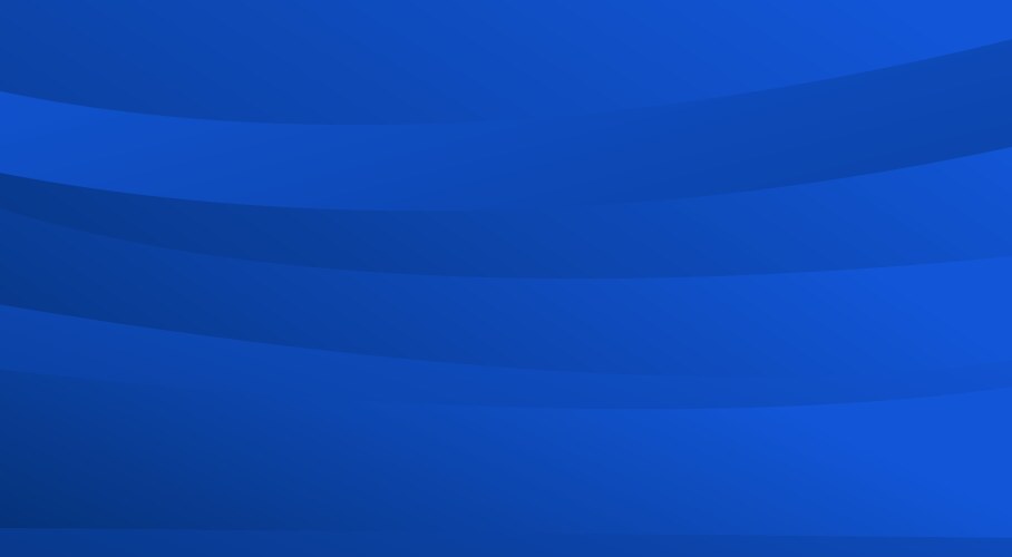 Abstract blue curve shape with soft gradient vector image