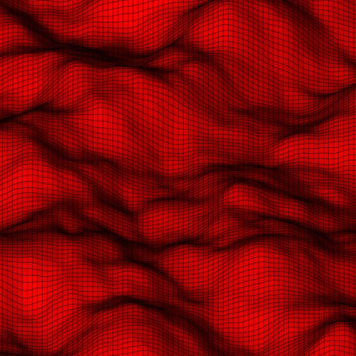 Red abstract polygonal background Royalty Free Vector Image