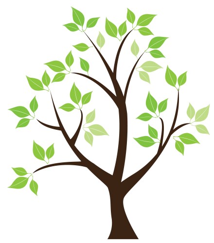 Nature tree Royalty Free Vector Image - VectorStock