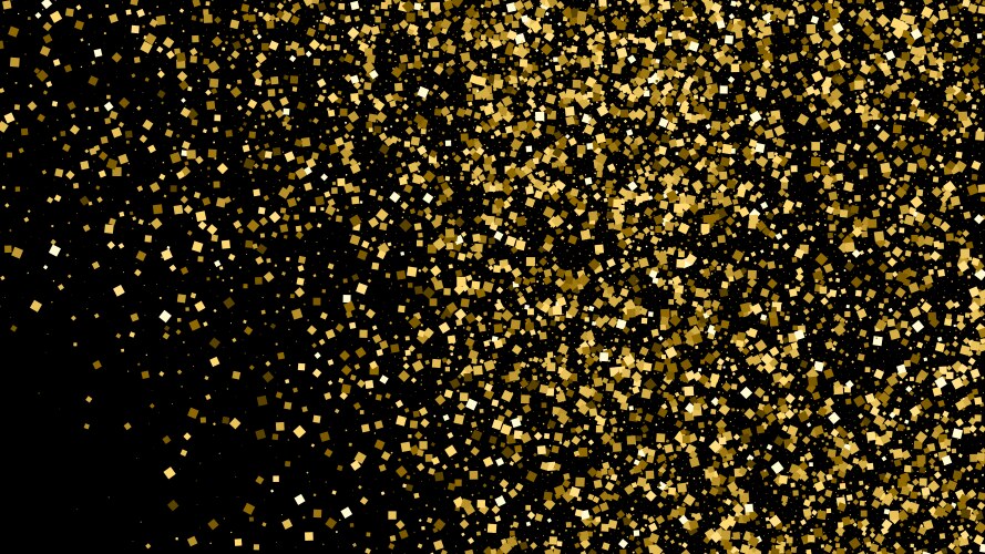 Abstract gold glitter lights background Royalty Free Vector