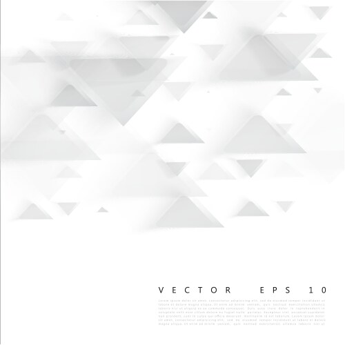 Background abstract polygon triangle vector image