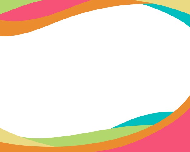 Background template with pink and red curves Vector Image