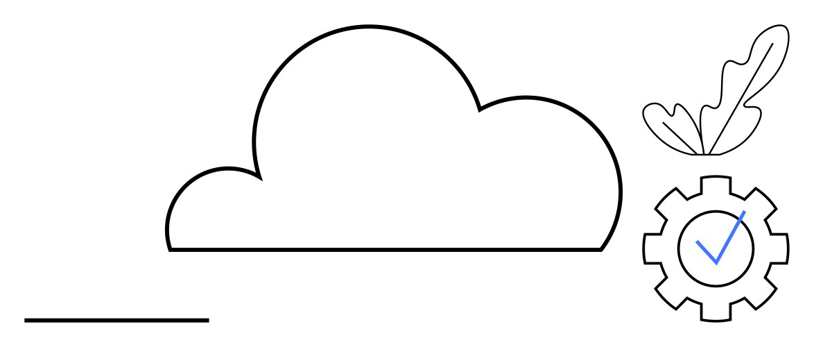 Cloud computing and system optimization vector image