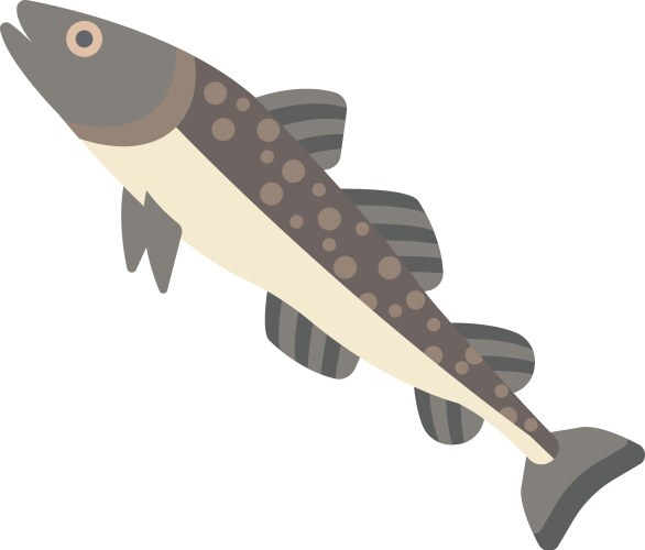 Cod Fish Vector Design Simple Colour Fish Vector Images (over 6,200)