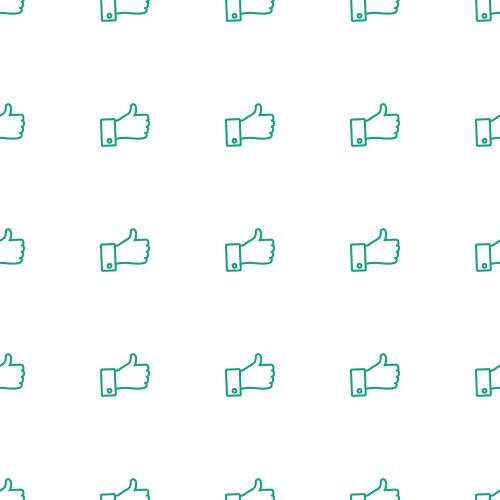 Hand showing thumbs up button icon Royalty Free Vector Image