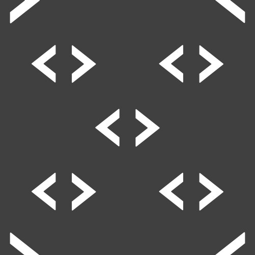 Code sign icon programmer symbol seamless pattern vektorbild