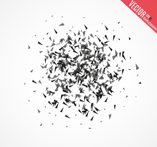 Abstract background with many falling tiny vector image