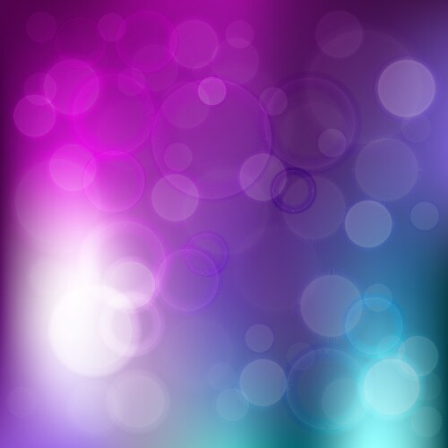 Abstract background with bokeh effect vector image