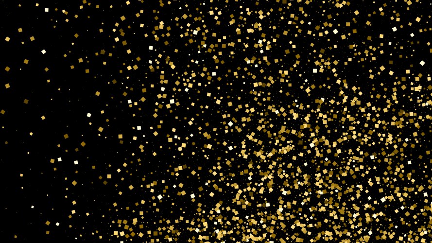 Abstract gold glitter lights background Royalty Free Vector
