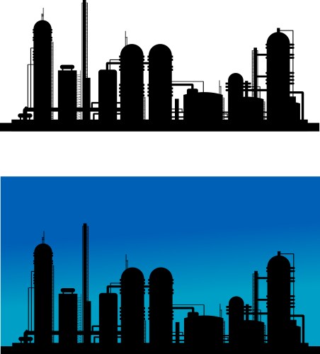 Chemical Plant Vector Images Over 40 000