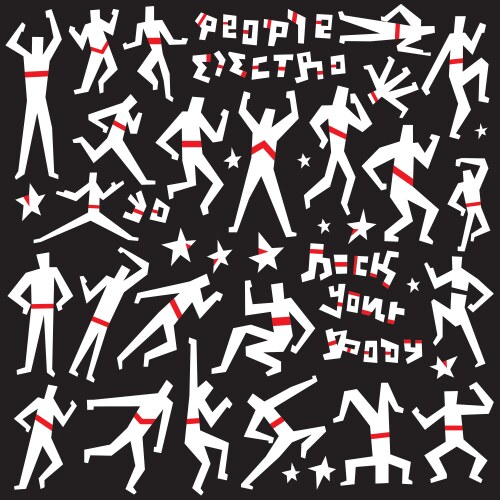 Dancing people Royalty Free Vector Image - VectorStock