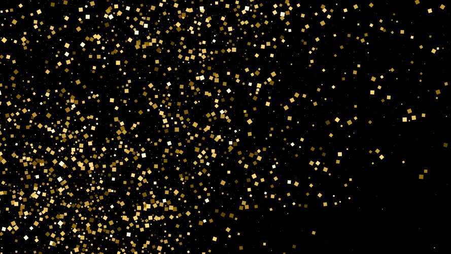 Abstract gold glitter lights background Royalty Free Vector