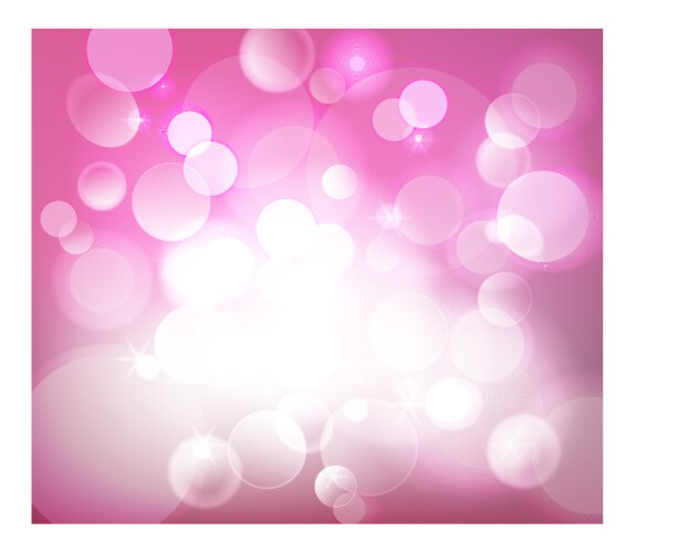 Abstract background with bokeh effect vector image