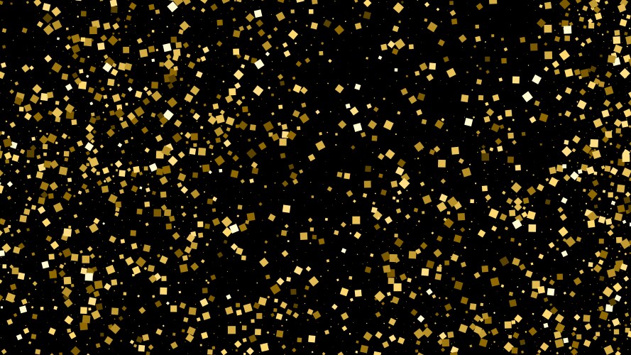Abstract gold glitter lights background Royalty Free Vector