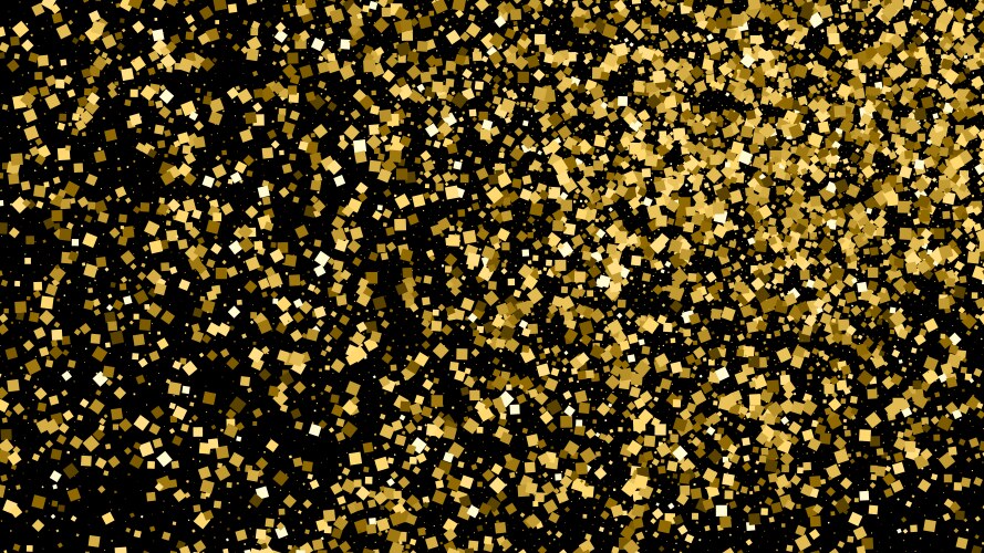 Gold glitter texture vector image