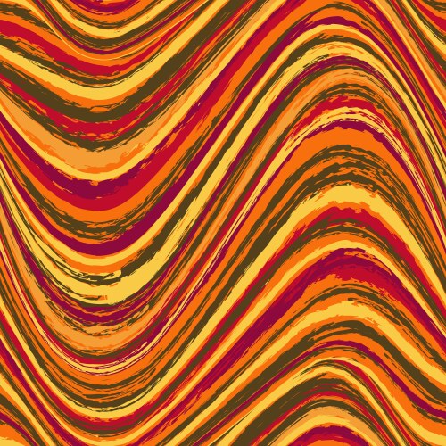 Abstract wavy seamless pattern Royalty Free Vector Image