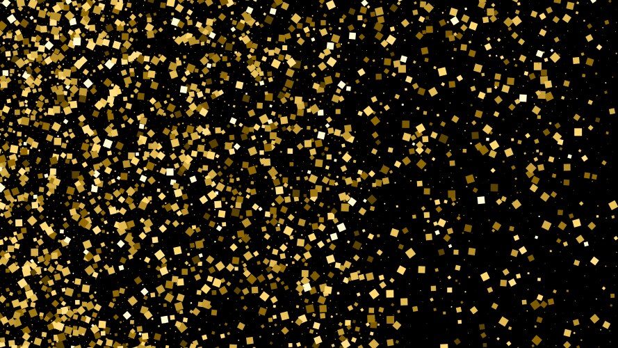 Abstract gold glitter lights background Royalty Free Vector