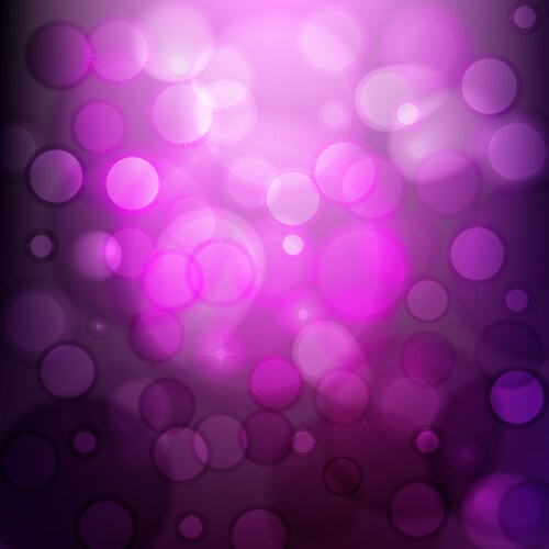 Abstract background with bokeh effect vector image