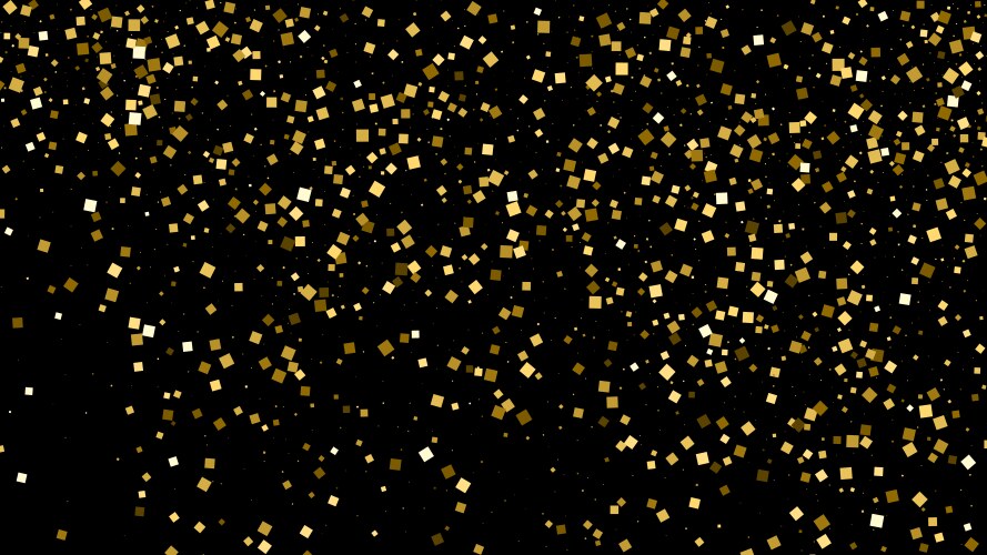 Abstract gold glitter lights background Royalty Free Vector