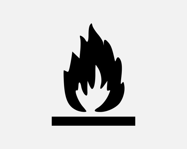 Fixed fire extinguisher icon Royalty Free Vector Image