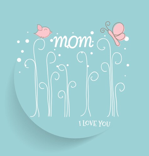 Happy Mothers Day Typography Design Royalty Free Vector