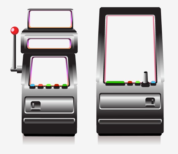 Slot machine template Vector Images & Graphics for Commercial Use ...