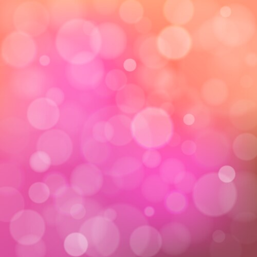 Abstract background with bokeh effect vector image