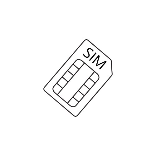 Sim card logo Vector Images & Graphics for Commercial Use | VectorStock