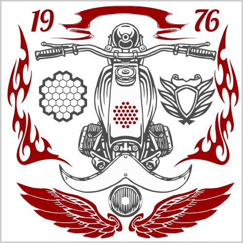 Motorcycle Symbol Collection – Royalty-Free Vector | VectorStock