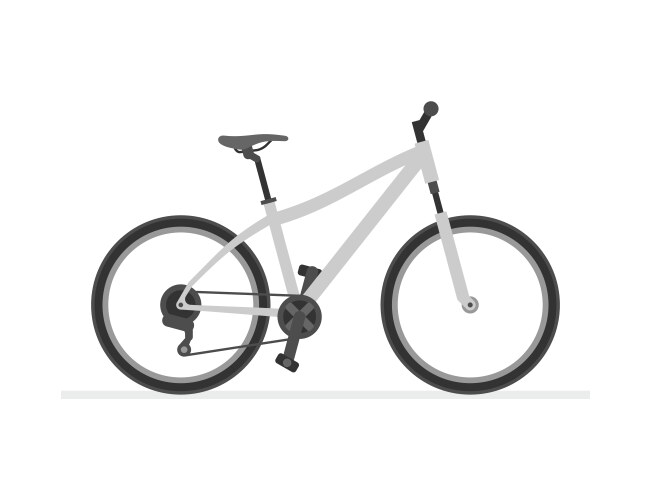 Dutch bike Royalty Free Vector Image - VectorStock