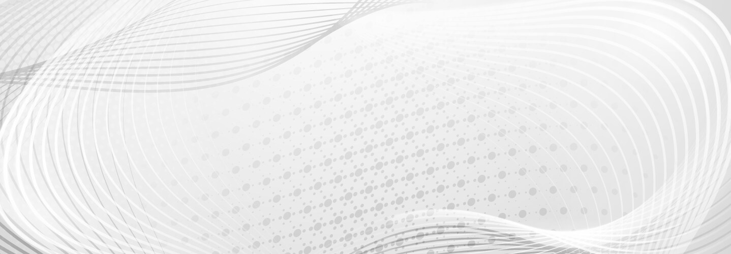 abstract background of halftone dots and curved vector