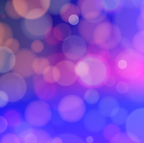 Abstract background with bokeh effect vector image