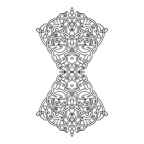 Hand drawing entangle element Royalty Free Vector Image