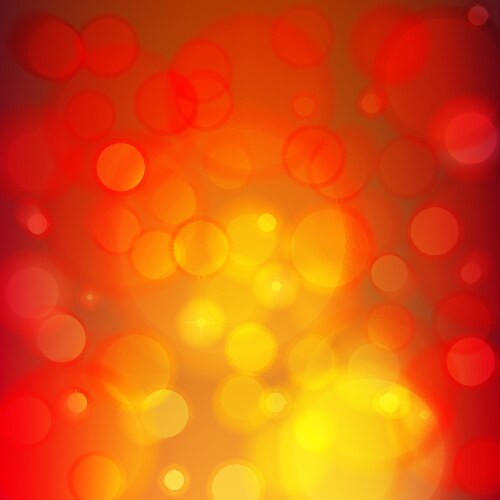 Abstract background with bokeh effect vector image