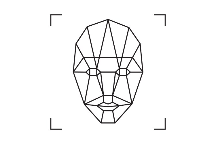 Recognition icon identity system recognize – Royalty-Free Vector ...