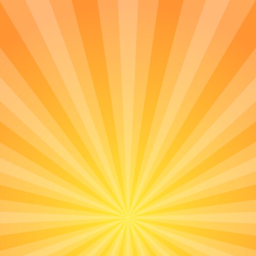 Red sunburst background retro with sun Royalty Free Vector