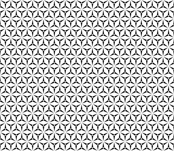 Seamless pattern simple triangular texture vector image