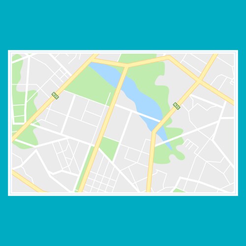 City map navigation Royalty Free Vector Image - VectorStock