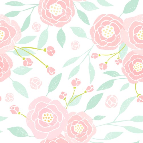 Luxurious color peony background Royalty Free Vector Image